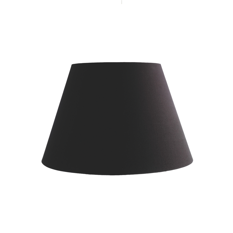 PHASING OUT CONE LAMP SHADE BLACK Φ35ΧΦ25ΧΗ22CM WITH BASE FOR Ε27 MIX MATCH CONE3525B