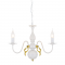 PHASING OUT PENDANT 3XE14 METAL PATINΑ GOLD Φ50ΧH93,5CM VELVET DLA12003P