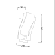 PHASING OUT WALL LAMP 1X40W E27 ELIPSO ELIPSO ELIPSOMB0008 PHASING OUT WALL LAMP 1X40W E27 ELIPSO ELIPSO ELIPSOMB0008