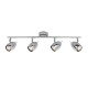 PHASING OUT SPOT III CHROME 4XGU10 LEGOLAS MC1164 PHASING OUT SPOT III CHROME 4XGU10 LEGOLAS MC1164