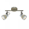 PHASING OUT WALL MOUNTED LUMINAIRE 2×GU10 METALLIC RUST SHADE 26×8×18,5CM INKA MC167792R