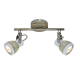 PHASING OUT WALL MOUNTED LUMINAIRE 2×GU10 METALLIC RUST SHADE 26×8×18,5CM INKA MC167792R PHASING OUT WALL MOUNTED LUMINAIRE 2×GU10 METALLIC RUST SHADE 26×8×18,5CM INKA MC167792R
