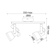 PHASING OUT WALL MOUNTED LUMINAIRE 2×GU10 METALLIC RUST SHADE 26×8×18,5CM INKA MC167792R PHASING OUT WALL MOUNTED LUMINAIRE 2×GU10 METALLIC RUST SHADE 26×8×18,5CM INKA MC167792R