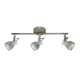 PHASING OUT WALL MOUNTED LUMINAIRE 3×GU10 METALLIC RUST SHADE 45×10×19CM INKA MC167793R PHASING OUT WALL MOUNTED LUMINAIRE 3×GU10 METALLIC RUST SHADE 45×10×19CM INKA MC167793R