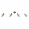 PHASING OUT WALL MOUNTED LUMINAIRE 4×GU10 METALLIC RUST SHADE 68×10×19CM INKA MC167794R