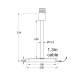 PHASING OUT PENDANT 70X8cm 4X40W G9 ADJUSTABLE MIX amp MATCH MT15018CHB