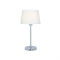 PHASING OUT METAL LUMINAIRE ΧΕ27 CHROME-WHITE CABLE CIRCLE BASE 29,8cm MIX amp MATCH MT15198CHW