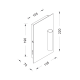 PHASING OUT KIDS WALL MOUNTED 1XE14 METAL WHITE 14Χ7ΧΗ22CM MARRIOT MXB150021A