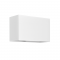 PHASING OUT WHITE RECTANGLE FABRIC SHADE 35Χ20ΧΗ22CM FOR LAMPHOLDER Ε27 MIX MATCH RECT35W