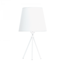 PHASING OUT TABLE LAMP 1ΧE27 3-LEGGED WHITE SHADE MILOS TNK75090WT1T PHASING OUT TABLE LAMP 1ΧE27 3-LEGGED WHITE SHADE MILOS TNK75090WT1T