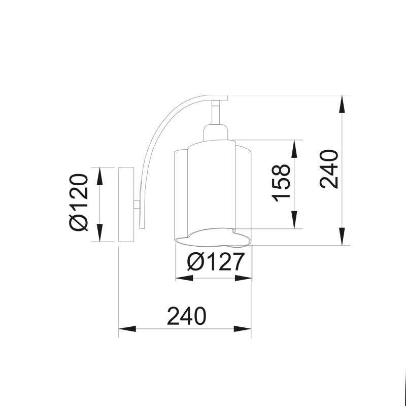 PHASING OUT WALL LAMP CHROME 1ΧE27 WHITE GLASS CADY TNK85332CR1W PHASING OUT WALL LAMP CHROME 1ΧE27 WHITE GLASS CADY TNK85332CR1W
