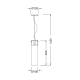 PHASING OUT PENDANT 1ΧGU10 METAL OPALGLASS+WOOD Φ10ΧΗ120CM POTHOS V110TR PHASING OUT PENDANT 1ΧGU10 METAL OPALGLASS+WOOD Φ10ΧΗ120CM POTHOS V110TR