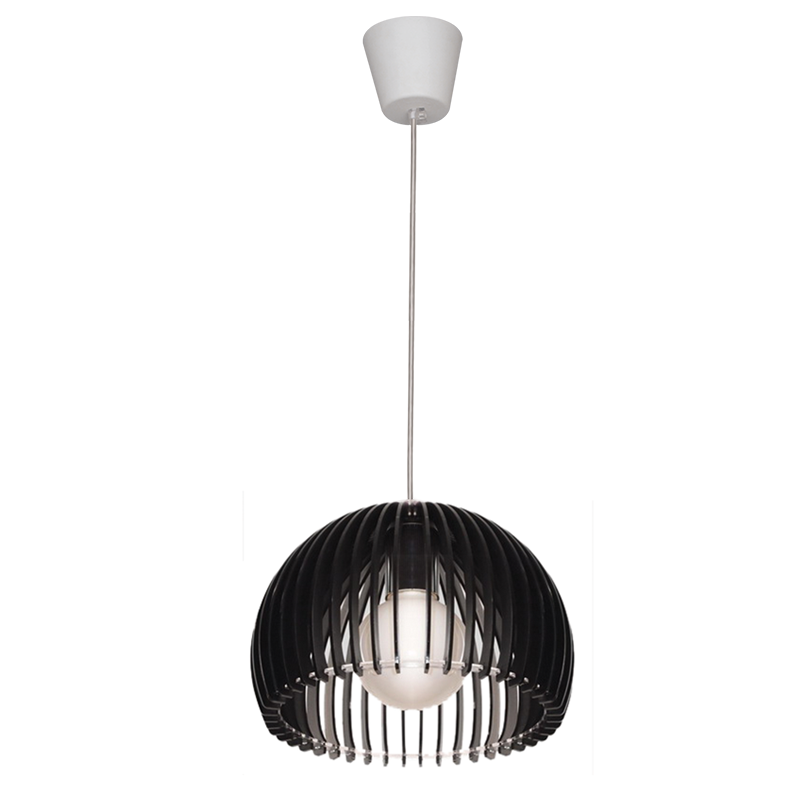 PHASING OUT PENDANT ACRYLIC D28 BLACK ELLITE V286531P28BK