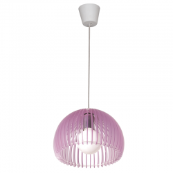 PHASING OUT PENDANT ACRYLIC D28 PINK ELLITE V286531P28PK PHASING OUT PENDANT ACRYLIC D28 PINK ELLITE V286531P28PK