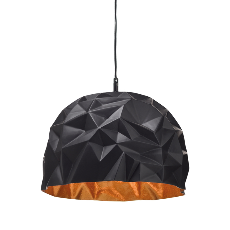 PHASING OUT PENDANT 1XE27 RESIN BLACK+GOLD POLYGON Φ38H120CM POLLOK V35078BG PHASING OUT PENDANT 1XE27 RESIN BLACK+GOLD POLYGON Φ38H120CM POLLOK V35078BG