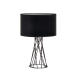 PHASING OUT TABLE LUMINAIRE 1XE27 BLACK METALLIC BASE+BLACK SHADE ACACIA V35135TBK