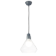 PHASING OUT PENDANT 1XE27 GLASS + METAL GREY Φ24ΧΗ120CM CIELOS V36035CM