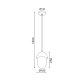 PHASING OUT PENDANT 1XE27 METAL COLOR WOOD + OPAL GLASS Φ16ΧΗ120CM BELLOTA V36119 PHASING OUT PENDANT 1XE27 METAL COLOR WOOD + OPAL GLASS Φ16ΧΗ120CM BELLOTA V36119