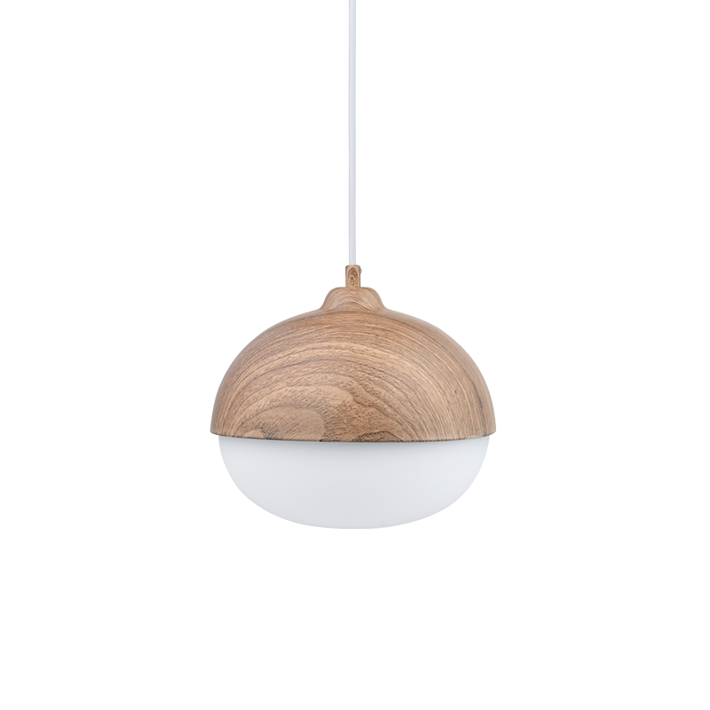 PHASING OUT PENDANT 1XE27 METAL COLOR WOOD+ OPAL GLASS Φ25ΧΗ120CM BELLOTA V36121 PHASING OUT PENDANT 1XE27 METAL COLOR WOOD+ OPAL GLASS Φ25ΧΗ120CM BELLOTA V36121