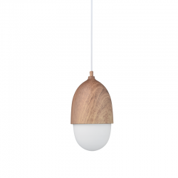 PHASING OUT PENDANT 1XE27 METAL COLOR WOOD + OPAL GLASS Φ16ΧΗ120CM BELLOTA V36122 PHASING OUT PENDANT 1XE27 METAL COLOR WOOD + OPAL GLASS Φ16ΧΗ120CM BELLOTA V36122