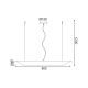 PHASING OUT PENDANT 2ΧGU10 METAL WHITE+GOLD Φ6Χ80XH120CM TITAN V362952PWG PHASING OUT PENDANT 2ΧGU10 METAL WHITE+GOLD Φ6Χ80XH120CM TITAN V362952PWG
