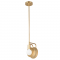 PHASING OUT PENDANT 1XE27 METALLIC ANTIQUE BRASS 18Χ15ΧΗ82CM GEMINI V362981P