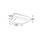 NETTO LED Panel Surf. Square 8W 4.000K 560Lm 230V 120mm Ra80 ALPI840S NETTO LED Panel Surf. Square 8W 4.000K 560Lm 230V 120mm Ra80 ALPI840S