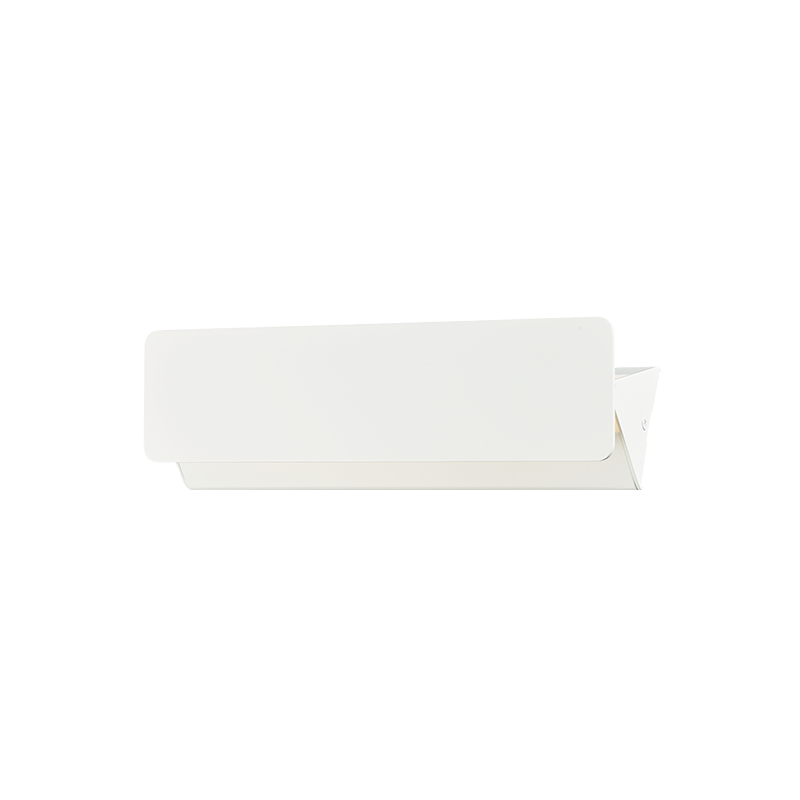 WALL MOUNTED LED 10W 3000K ALUMINUM WHITE 31X8X5,5CM PYRAMID ZD806410LEDWH