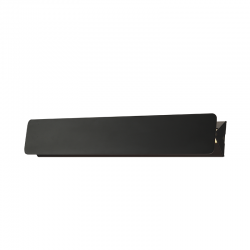 WALL MOUNTED LED 15W 3000K ALUMINUM BLACK 46X8X5,5CM PYRAMID ZD806415LEDBK
