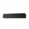 WALL MOUNTED LED 15W 3000K ALUMINUM BLACK 46X8X5,5CM PYRAMID ZD806415LEDBK