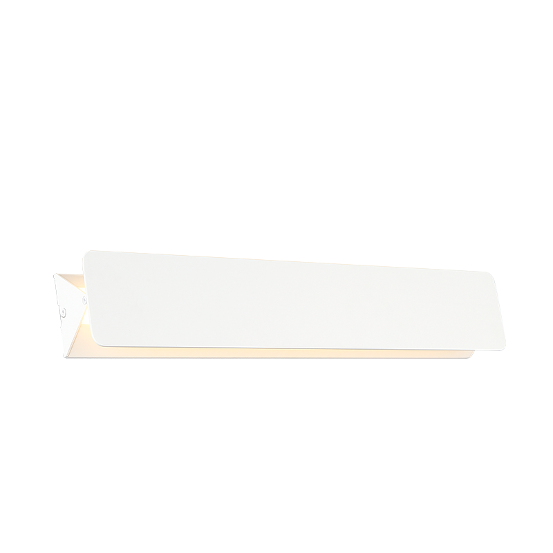 WALL MOUNTED LED 15W 3000K ALUMINUM WHITE 46X8X5,5CM PYRAMID ZD806415LEDWH