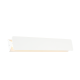 WALL MOUNTED LED 15W 3000K ALUMINUM WHITE 46X8X5,5CM PYRAMID ZD806415LEDWH
