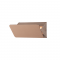WALL MOUNTED LED 5W 3000K ALUMINUM GOLD 16X8X5,5CM PYRAMID ZD80645LEDGD
