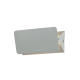 WALL MOUNTED LED 5W 3000K ALUMINUM GREY 16X8X5,5CM PYRAMID ZD80645LEDGY