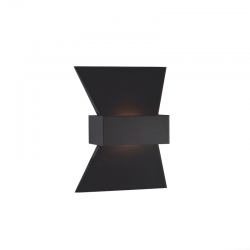 WALL MOUNTED LED 6W 3000K ALUMINUM BLACK 20Χ16Χ7CM ELEGANT ZD81166LEDBK WALL MOUNTED LED 6W 3000K ALUMINUM BLACK 20Χ16Χ7CM ELEGANT ZD81166LEDBK