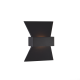 WALL MOUNTED LED 6W 3000K ALUMINUM BLACK 20Χ16Χ7CM ELEGANT ZD81166LEDBK WALL MOUNTED LED 6W 3000K ALUMINUM BLACK 20Χ16Χ7CM ELEGANT ZD81166LEDBK