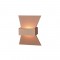 WALL MOUNTED LED 6W 3000K ALUMINUM GOLD 20Χ16Χ7CM ELEGANT ZD81166LEDGO