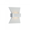 WALL MOUNTED LED 6W 3000K ALUMINUM GREY 20Χ16Χ7CM ELEGANT ZD81166LEDGY