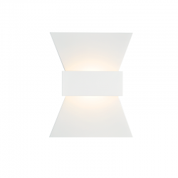 WALL MOUNTED LED 6W 3000K ALUMINUM WHITE 20Χ16Χ7CM ELEGANT ZD81166LEDWH WALL MOUNTED LED 6W 3000K ALUMINUM WHITE 20Χ16Χ7CM ELEGANT ZD81166LEDWH