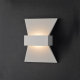 WALL MOUNTED LED 6W 3000K ALUMINUM WHITE 20Χ16Χ7CM ELEGANT ZD81166LEDWH