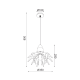 PENDANT LUMINAIRE 1ΧE27 DARK WOOD SHADE MDF + WHITE METAL Φ35XH80CM ALPS ZM170031P PENDANT LUMINAIRE 1ΧE27 DARK WOOD SHADE MDF + WHITE METAL Φ35XH80CM ALPS ZM170031P
