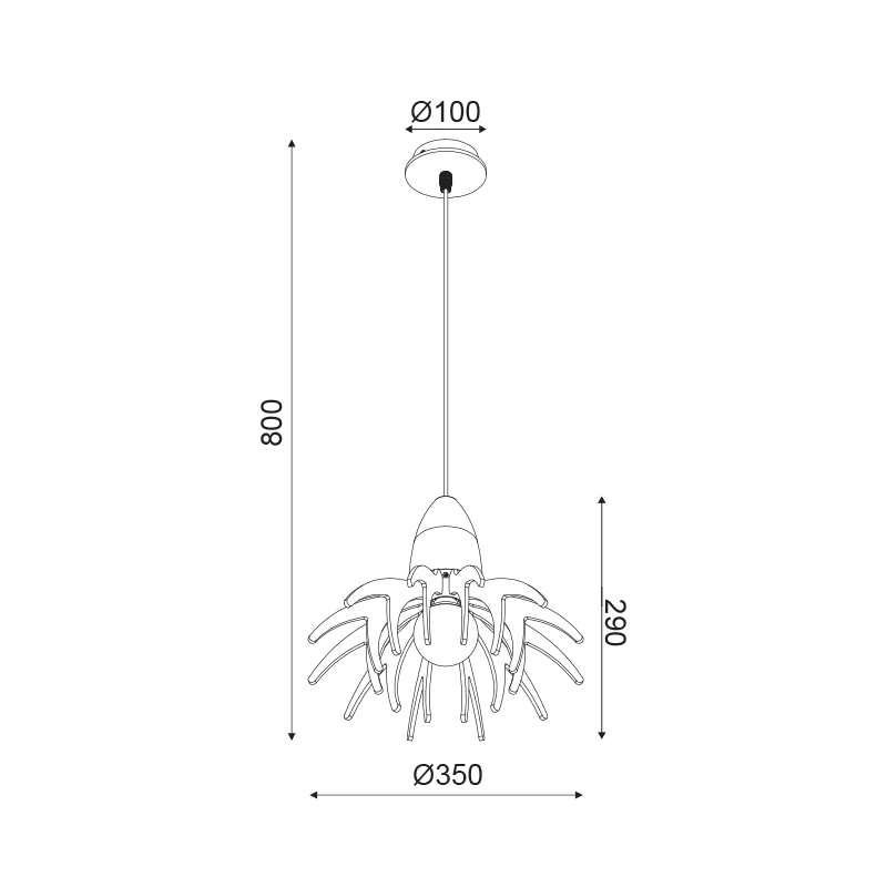 PENDANT LUMINAIRE 1ΧE27 DARK WOOD SHADE MDF + WHITE METAL Φ45XH80CM ALPS ZM170051P PENDANT LUMINAIRE 1ΧE27 DARK WOOD SHADE MDF + WHITE METAL Φ45XH80CM ALPS ZM170051P
