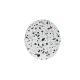 WALL MOUNTED LUMINAIRE LED 10W 3000Κ 800LM TERRAZZO MDF CIRCLE Φ22ΧΗ3,6CM ECLIPSE ZM1710LEDWT