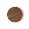 WALL LUMINAIRE LED 24W 3000K DARK WOOD SHADE MDF CIRCLE Φ40XH3,6CM ECLIPSE ZM1724LEDWDW