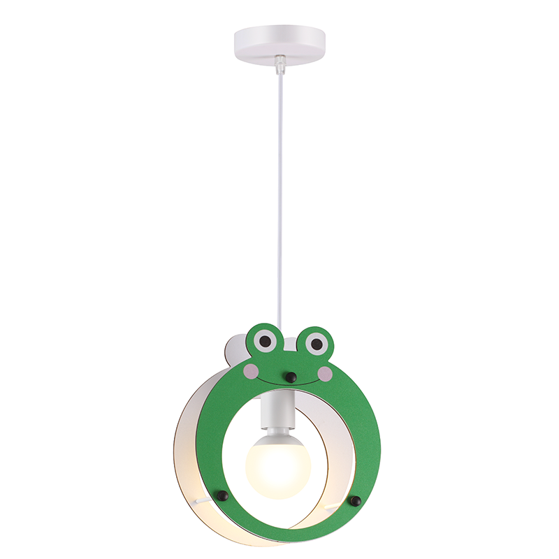 PENDANT LUMINAIRE 1ΧΕ27 FROGGY MDF 24X10XH100CM FARMA ZM441P25