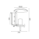 PENDANT LUMINAIRE 1ΧGU10 WHITE METAL 18X24X30CM PARACHUTE ZM931W30W PENDANT LUMINAIRE 1ΧGU10 WHITE METAL 18X24X30CM PARACHUTE ZM931W30W