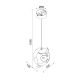 PENDANT LUMINAIRE 1XE14 PINK PLASTIC OWL 15Χ13,5ΧΗ80CM KOKKA ZN160201PP PENDANT LUMINAIRE 1XE14 PINK PLASTIC OWL 15Χ13,5ΧΗ80CM KOKKA ZN160201PP