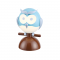 TABLE LUMINAIRE 1XE14 BLUE PLASTIC OWL 15Χ13,5ΧΗ23CM KOKKA ZN160201TBL