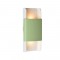 NETTO WALL MOUNTED LED 12W 3000K ALUMINUM MINT+WHITE 25X11X5,3CM ZD808712LEDGW