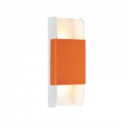 NETTO WALL MOUNTED LED 12W 3000K ALUMINUM ORANGE+WHITE 25X11X5,3CM ZD808712LEDOW NETTO WALL MOUNTED LED 12W 3000K ALUMINUM ORANGE+WHITE 25X11X5,3CM ZD808712LEDOW